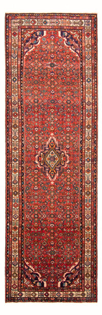Tapis de couloir Tapis persan - Nomadic - 332 x 118 cm - rouge