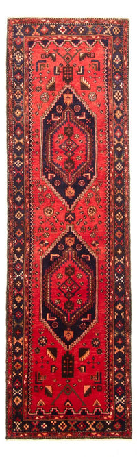 Tapis de couloir Tapis persan - Bidjar - 314 x 110 cm - rouge
