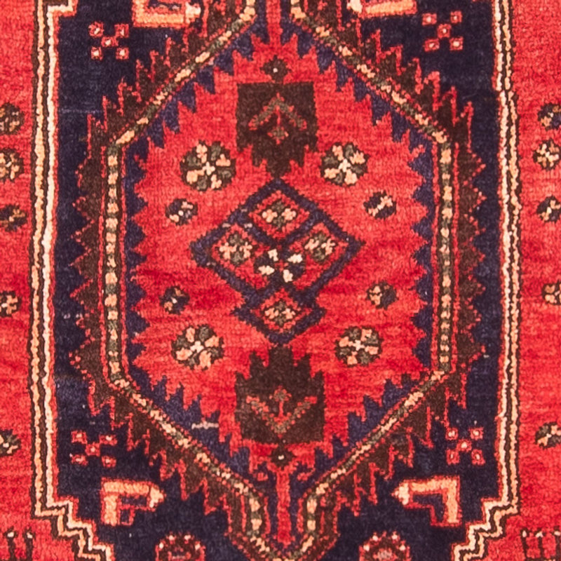 Tapis de couloir Tapis persan - Bidjar - 314 x 110 cm - rouge