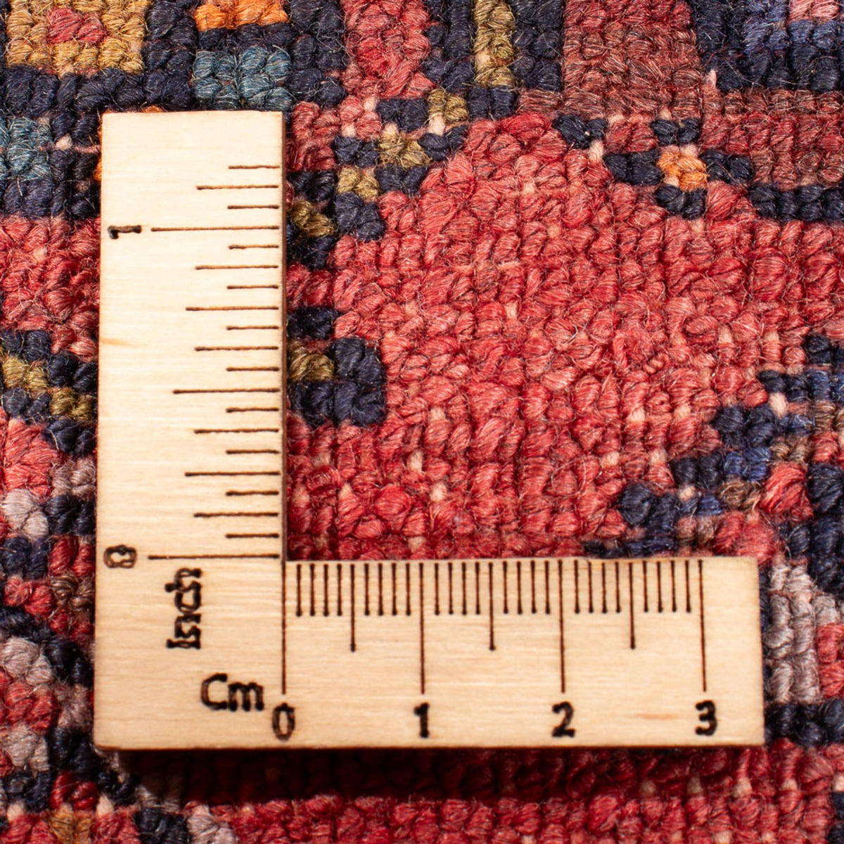 Tapis de couloir Tapis persan - Nomadic - 288 x 102 cm - rouge