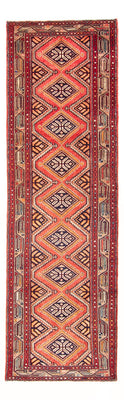 Tapis de couloir Tapis persan - Nomadic - 325 x 100 cm - rouge