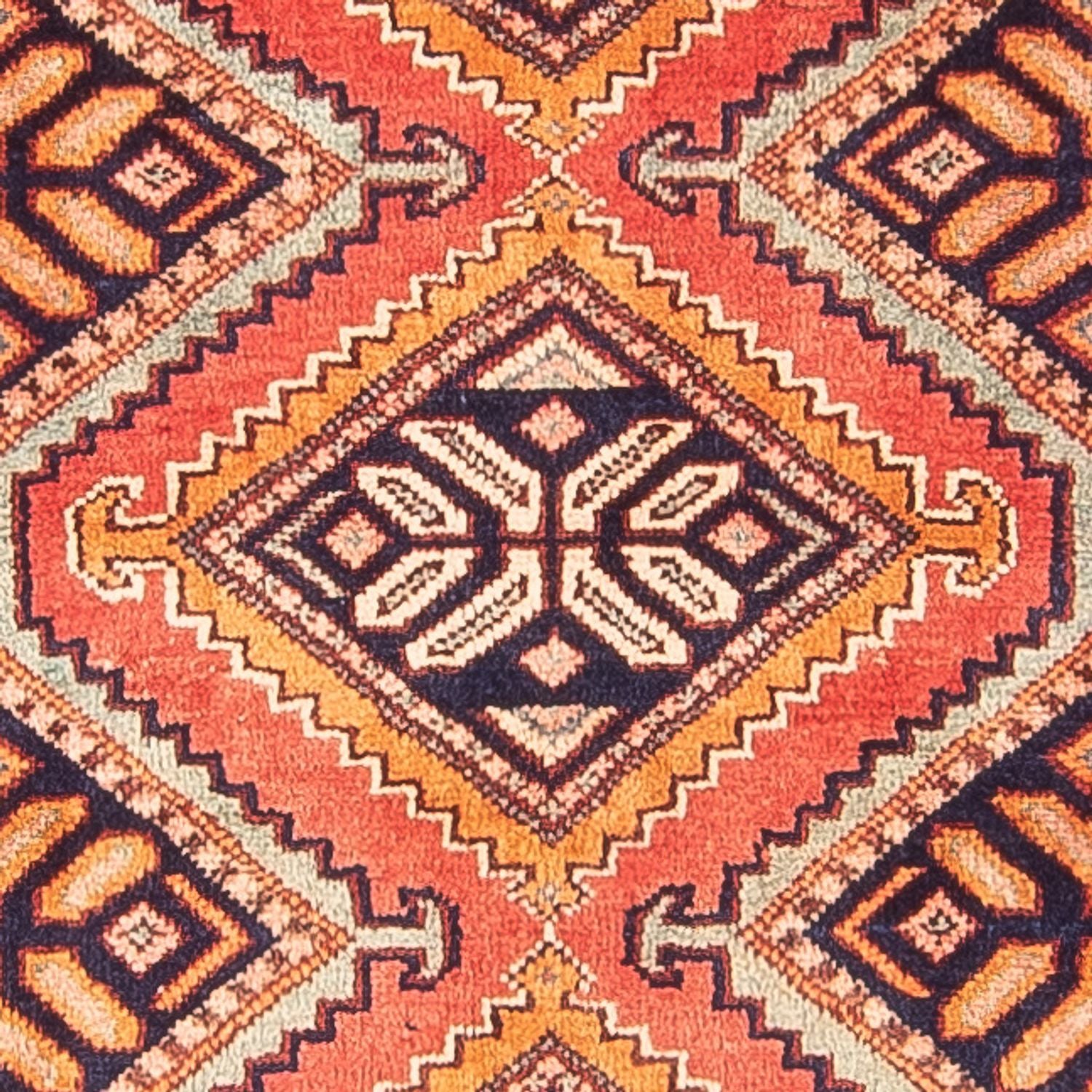 Tapis de couloir Tapis persan - Nomadic - 325 x 100 cm - rouge
