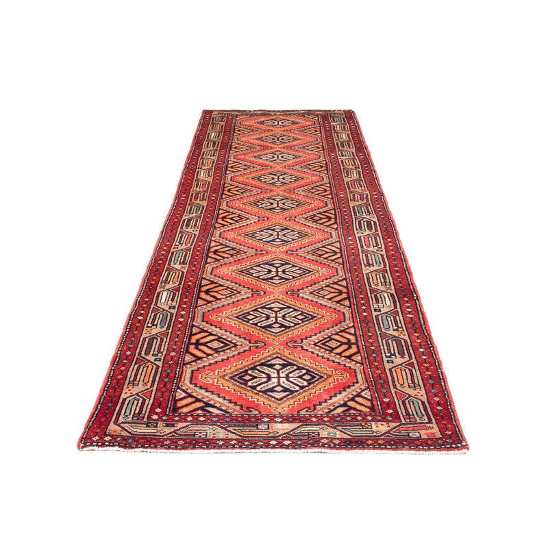 Tapis de couloir Tapis persan - Nomadic - 325 x 100 cm - rouge