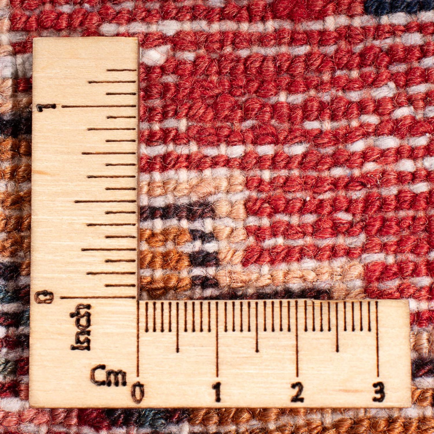 Tapis de couloir Tapis persan - Nomadic - 325 x 100 cm - rouge