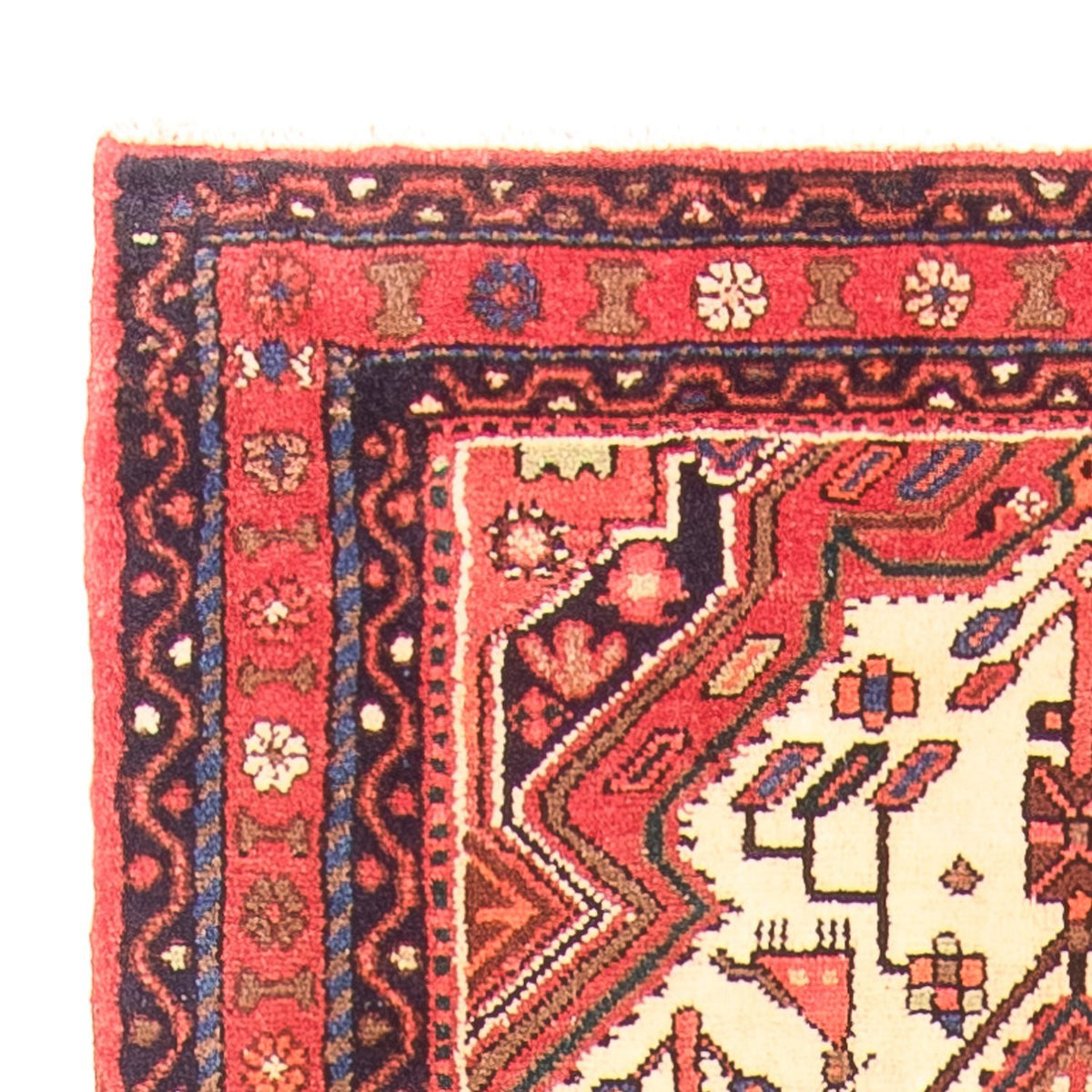 Tapis de couloir Tapis persan - Nomadic - 297 x 100 cm - crème