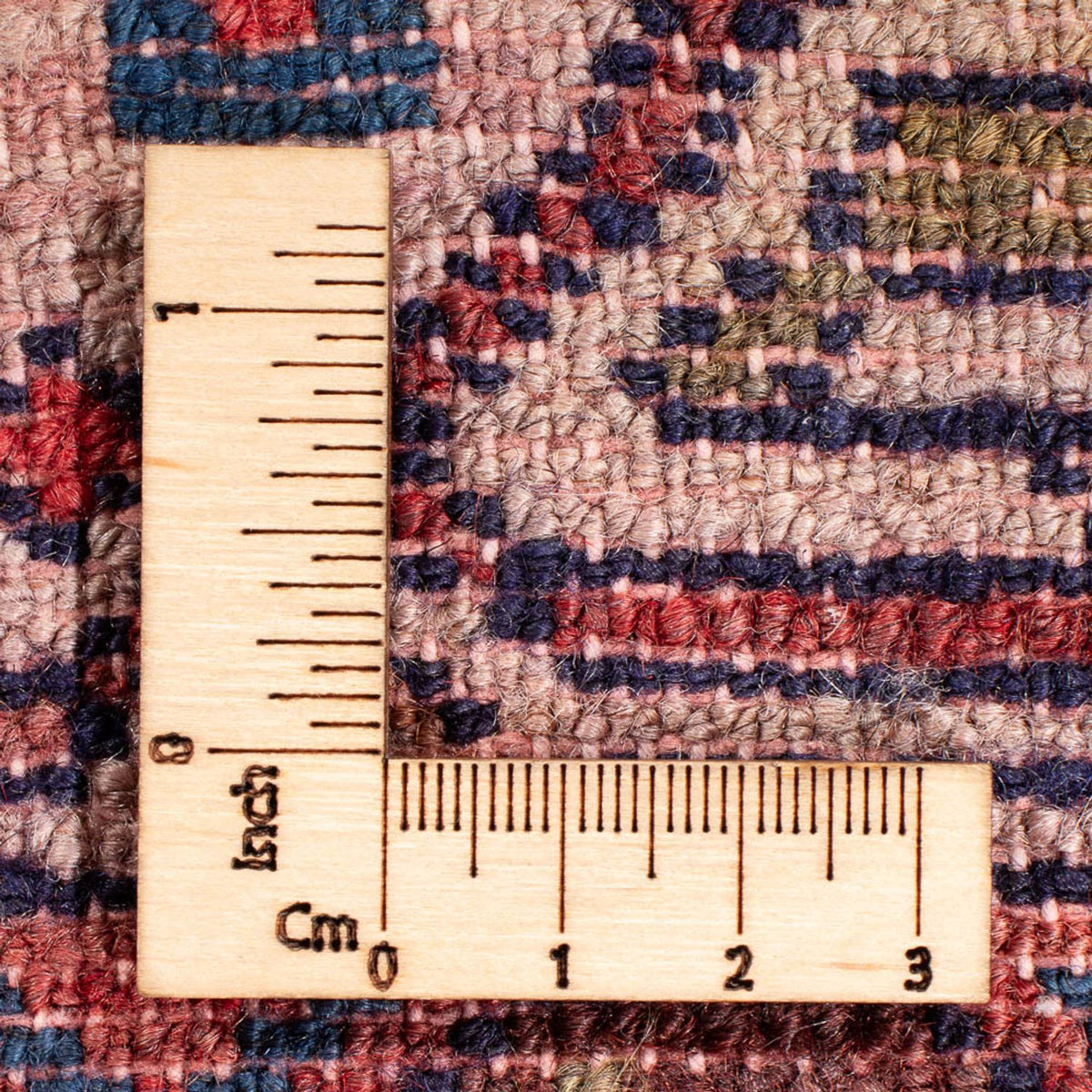 Tapis de couloir Tapis persan - Nomadic - 275 x 103 cm - rouge