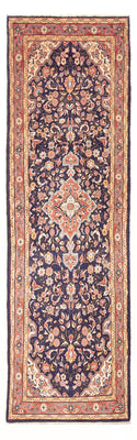 Tapis de couloir Tapis persan - Nomadic - 336 x 102 cm - bleu foncé