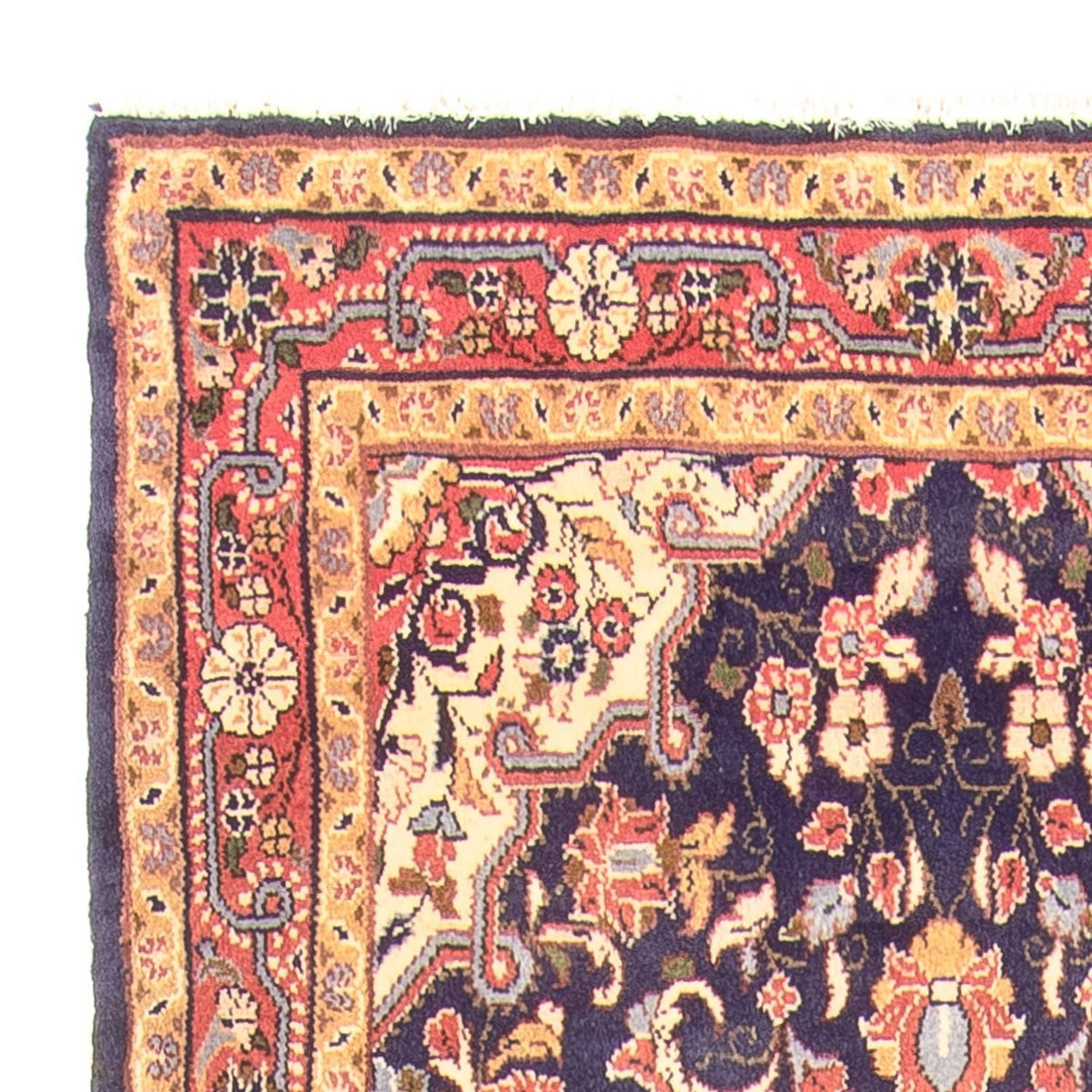 Tapis de couloir Tapis persan - Nomadic - 336 x 102 cm - bleu foncé