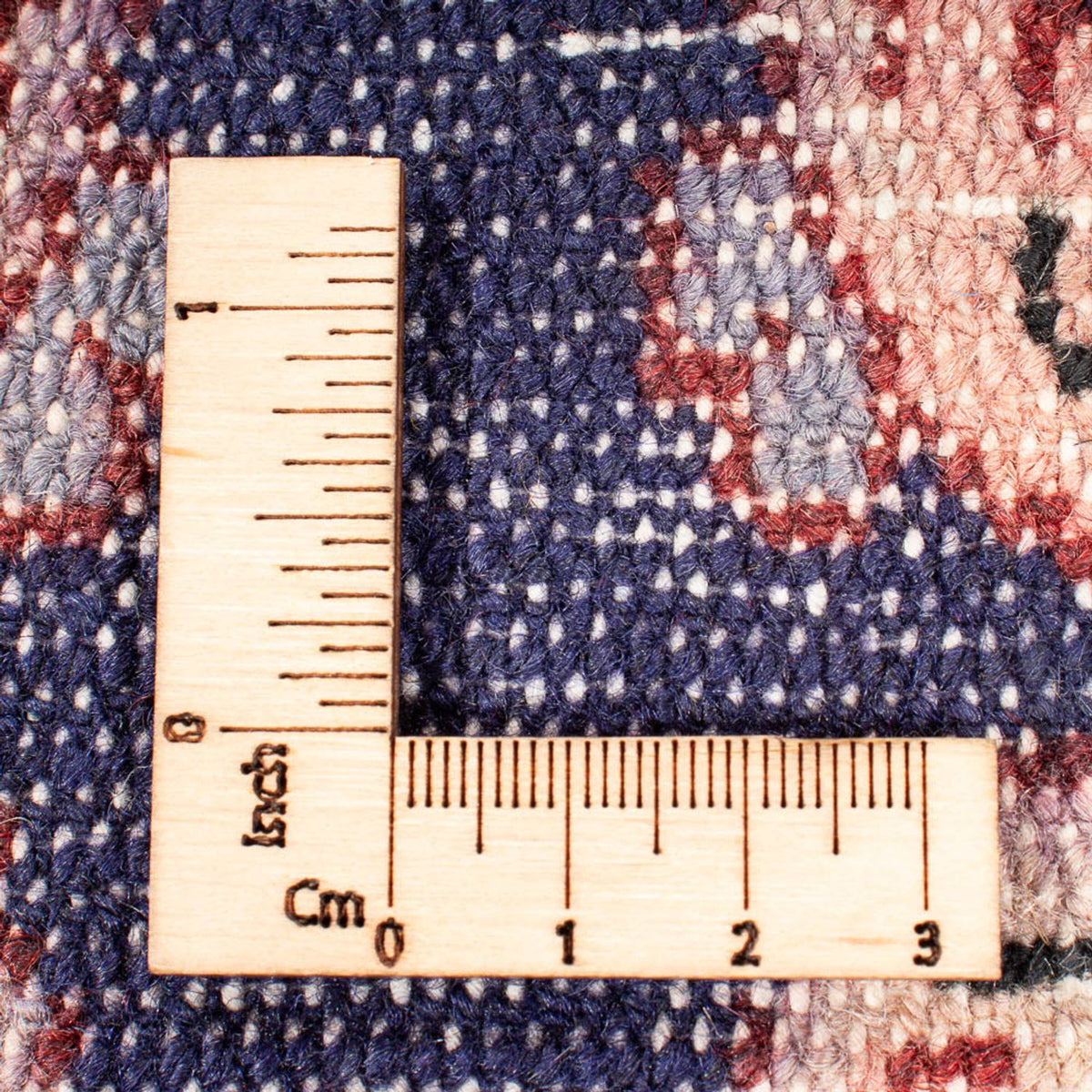 Tapis de couloir Tapis persan - Nomadic - 336 x 102 cm - bleu foncé