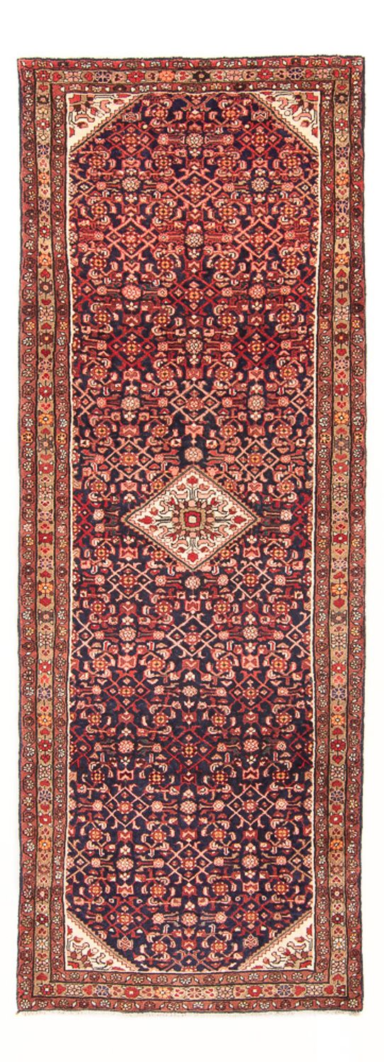 Tapis de couloir Tapis persan - Nomadic - 310 x 112 cm - bleu foncé