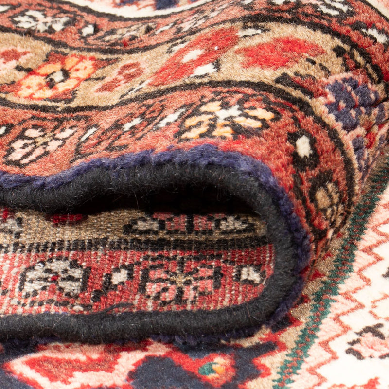Tapis de couloir Tapis persan - Nomadic - 310 x 112 cm - bleu foncé
