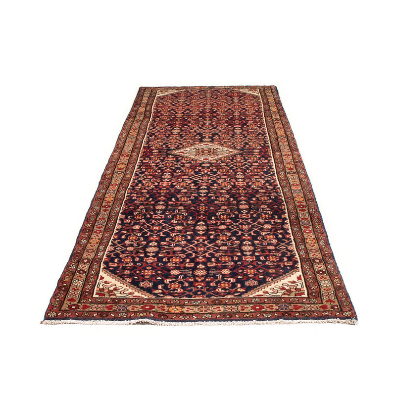Tapis de couloir Tapis persan - Nomadic - 310 x 112 cm - bleu foncé