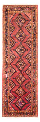 Tapis de couloir Tapis persan - Nomadic - 280 x 98 cm - rouge