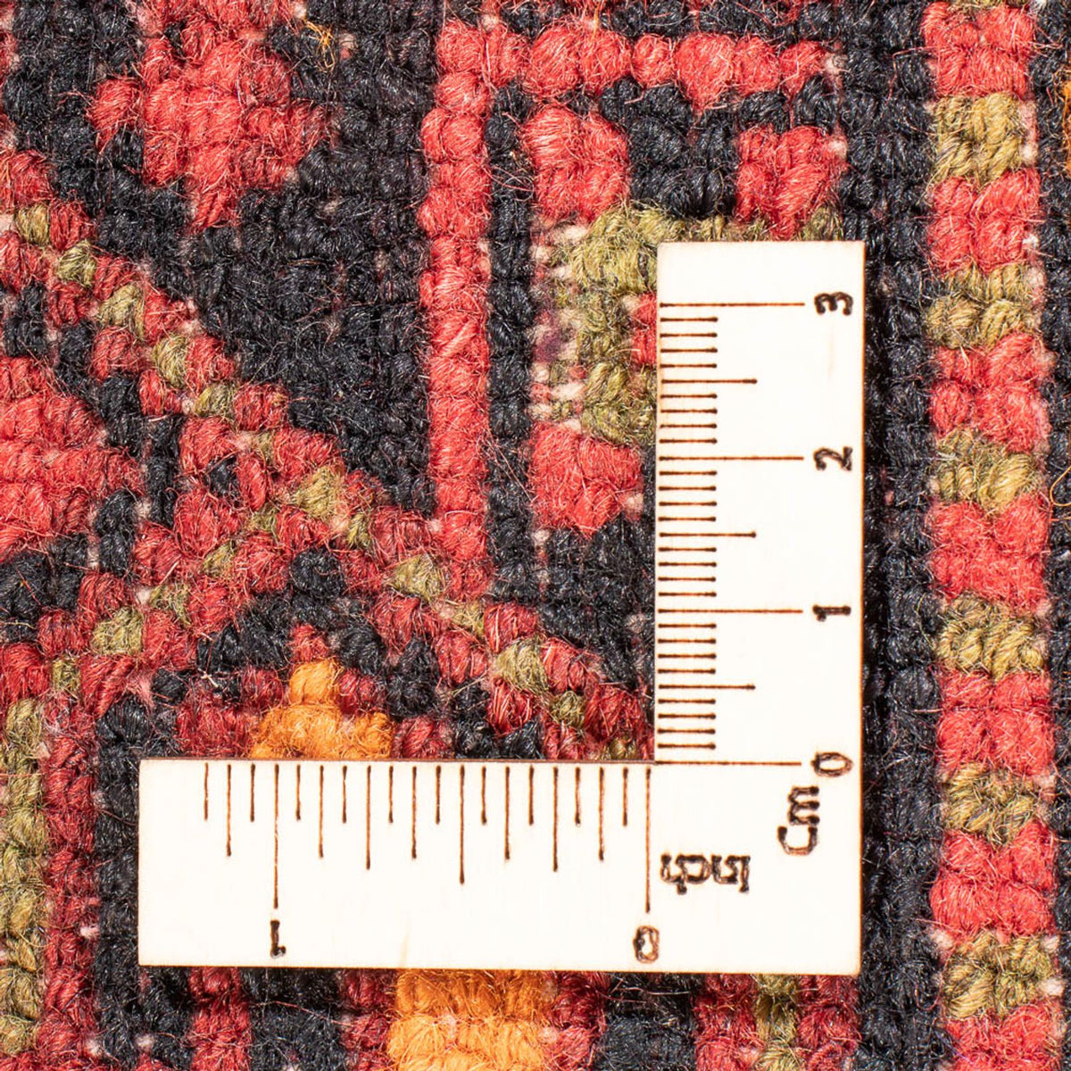 Tapis de couloir Tapis persan - Nomadic - 280 x 98 cm - rouge