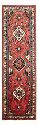 Tapis de couloir Tapis persan - Nomadic - 336 x 111 cm - rouge