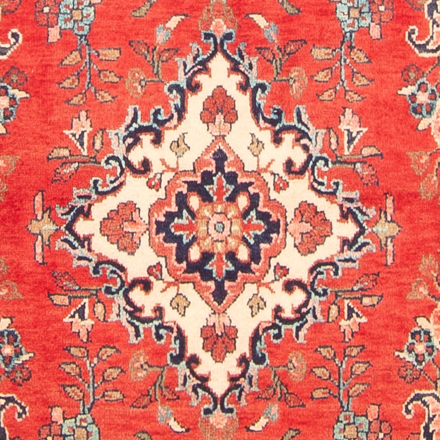 Tapis de couloir Tapis persan - Nomadic - 300 x 112 cm - rouge