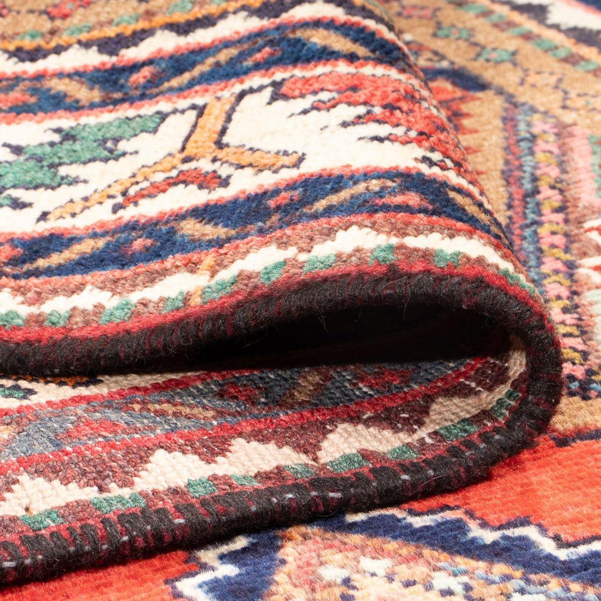 Tapis de couloir Tapis persan - Nomadic - 277 x 108 cm - rouge