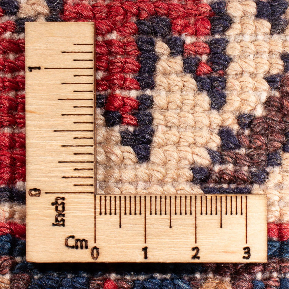 Tapis de couloir Tapis persan - Nomadic - 277 x 108 cm - rouge