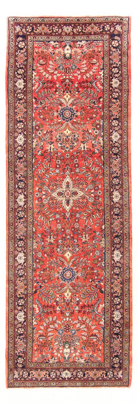 Tapis de couloir Tapis persan - Nomadic - 314 x 110 cm - rouge