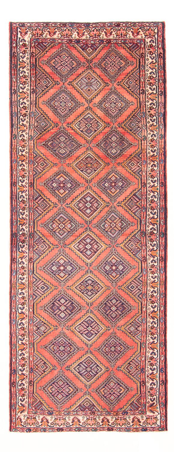 Tapis de couloir Tapis persan - Nomadic - 296 x 108 cm - rouge