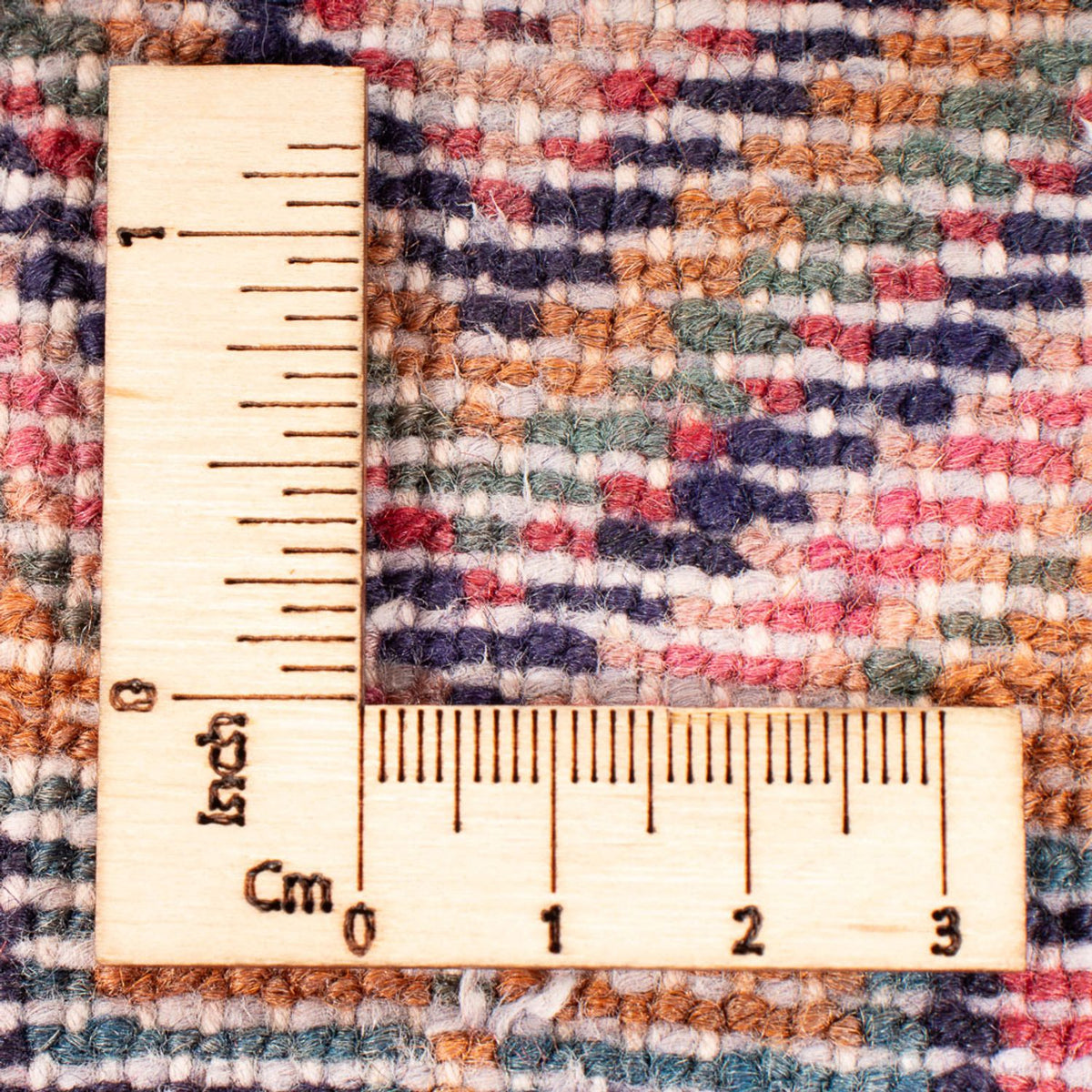 Tapis de couloir Tapis persan - Nomadic - 296 x 108 cm - rouge