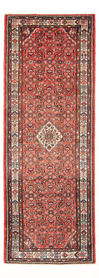 Tapis de couloir Tapis persan - Nomadic - 327 x 121 cm - rouge