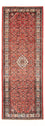 Tapis de couloir Tapis persan - Nomadic - 327 x 121 cm - rouge
