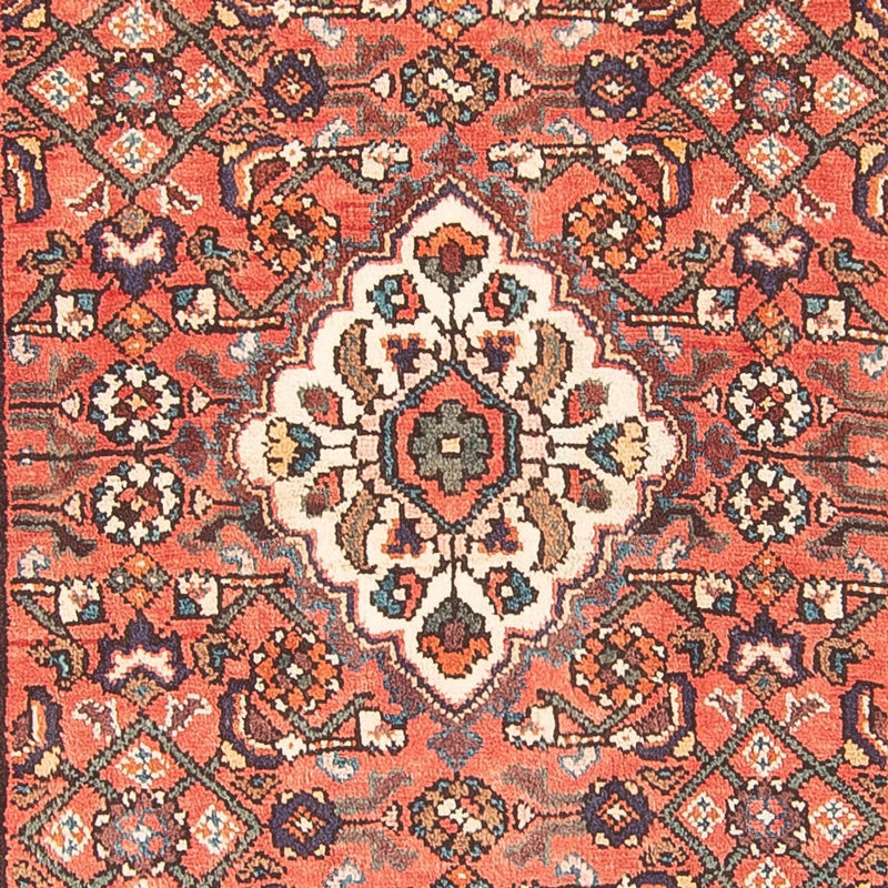 Tapis de couloir Tapis persan - Nomadic - 327 x 121 cm - rouge