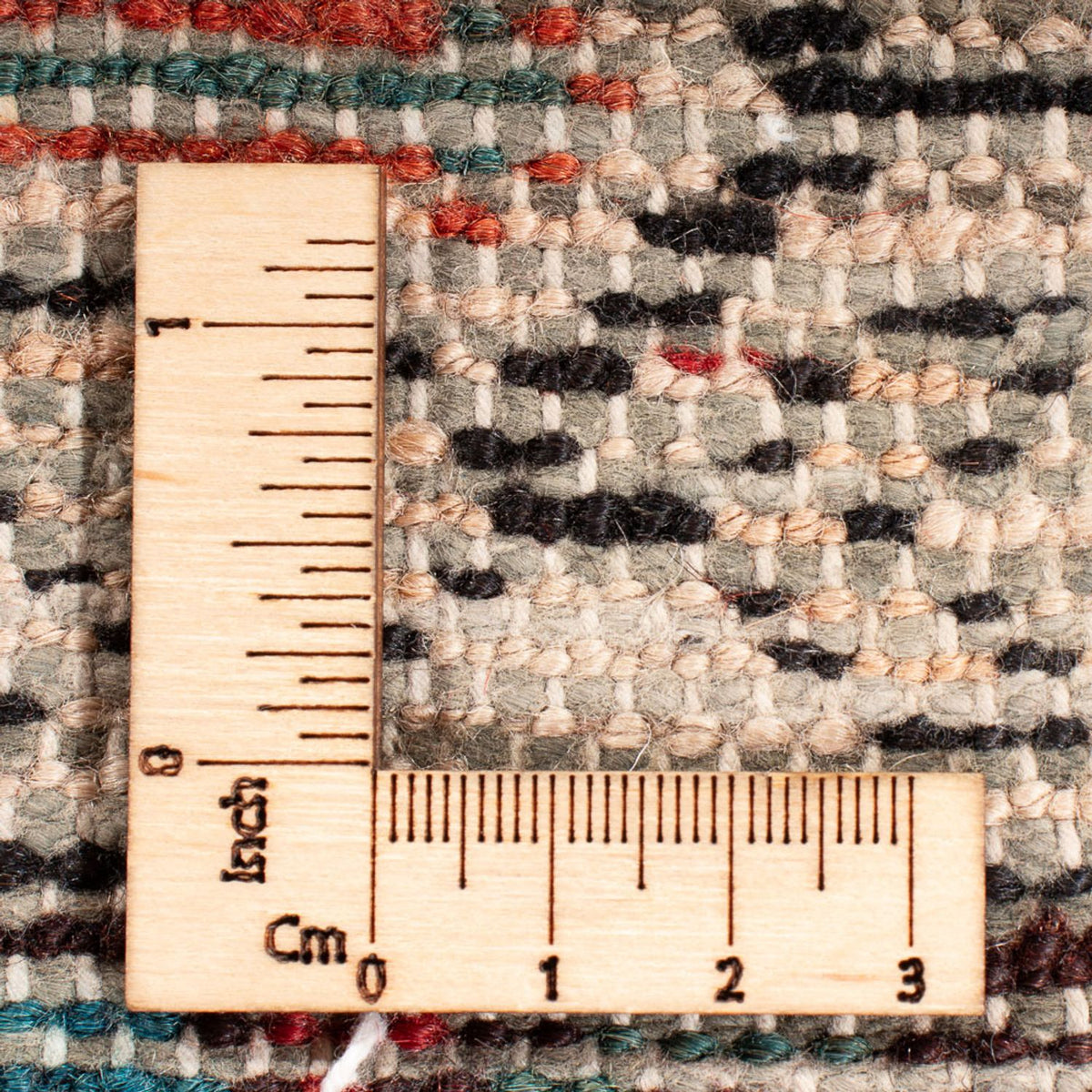 Tapis de couloir Tapis persan - Nomadic - 327 x 121 cm - rouge