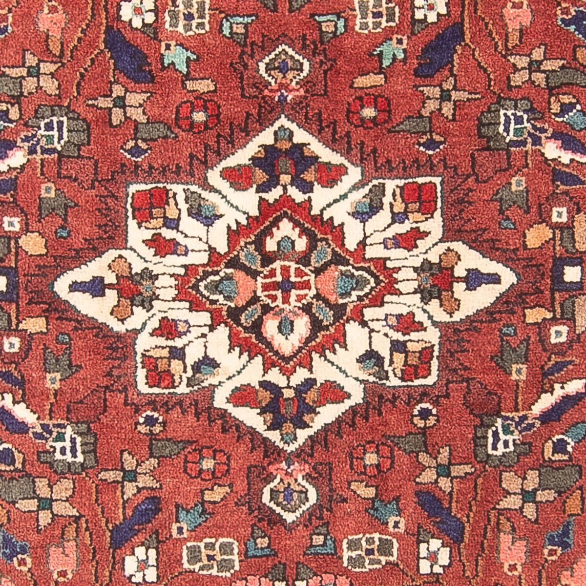 Tapis de couloir Tapis persan - Nomadic - 300 x 113 cm - rouge