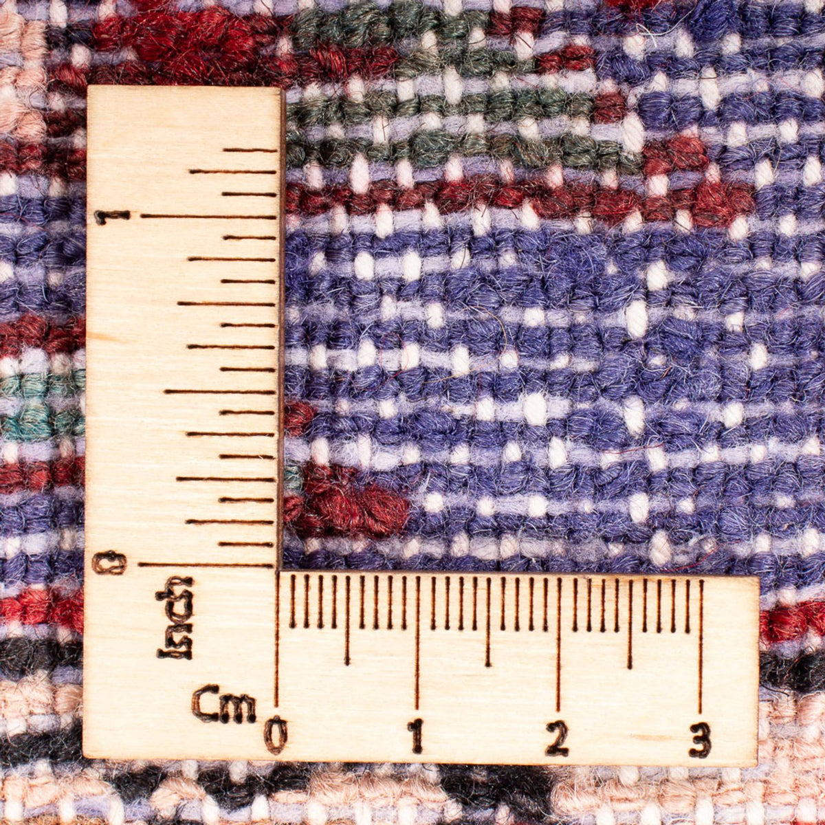 Tapis de couloir Tapis persan - Nomadic - 300 x 113 cm - rouge