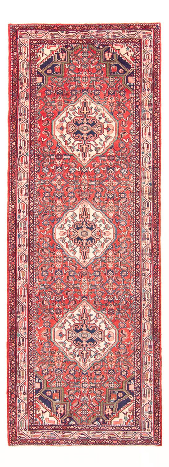 Tapis de couloir Tapis persan - Nomadic - 318 x 110 cm - rouge