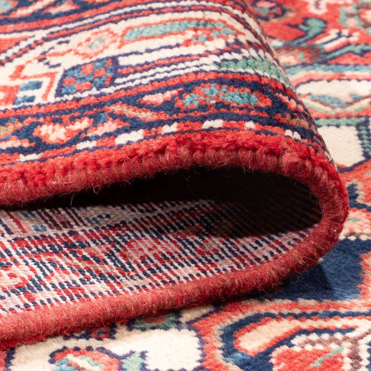 Tapis de couloir Tapis persan - Nomadic - 318 x 110 cm - rouge