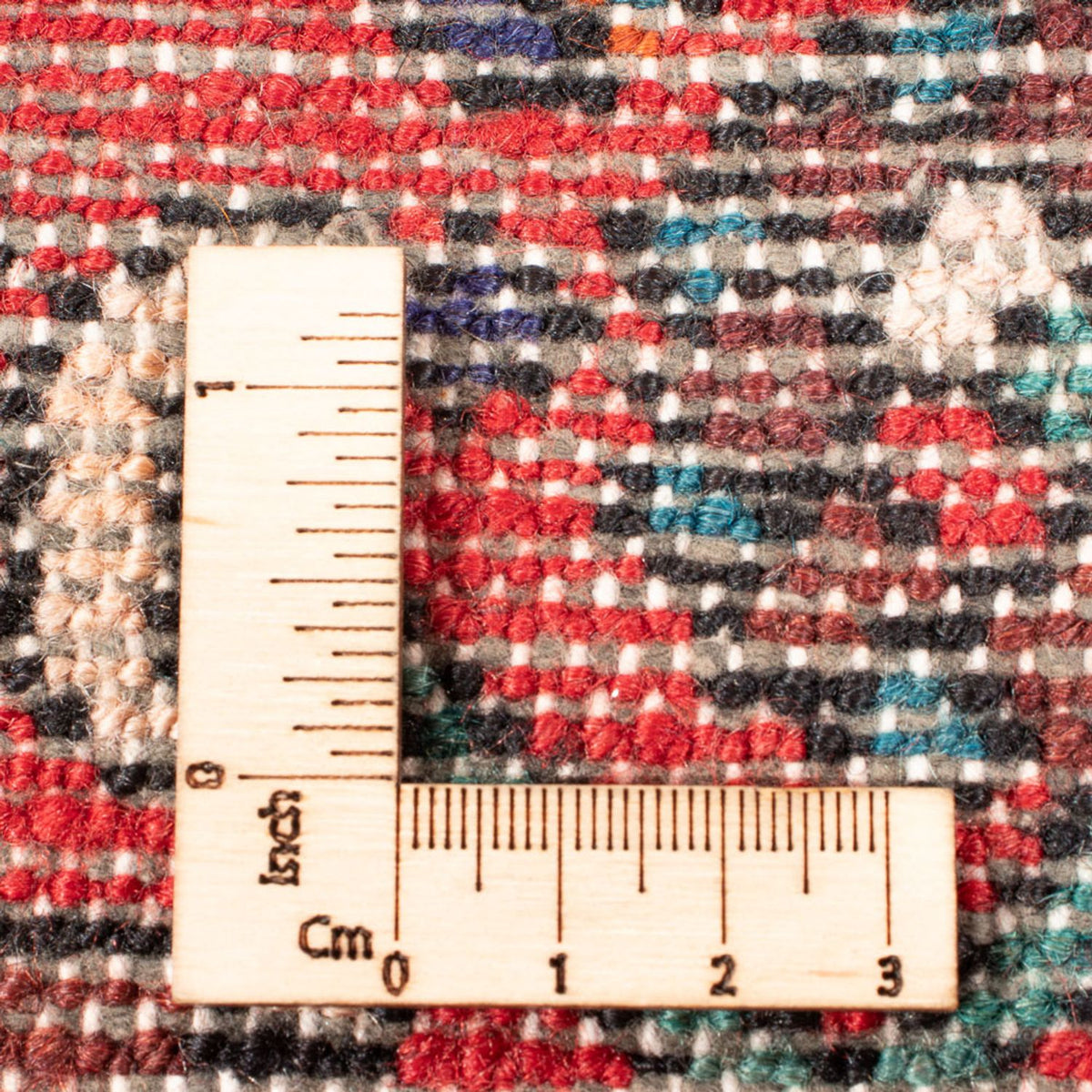 Tapis de couloir Tapis persan - Nomadic - 325 x 122 cm - rouge