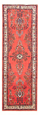 Tapis de couloir Tapis persan - Nomadic - 291 x 106 cm - rouge