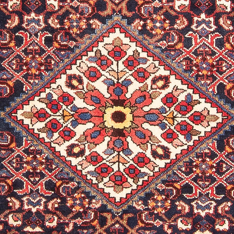 Tapis de couloir Tapis persan - Nomadic - 330 x 116 cm - bleu foncé