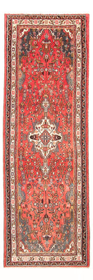 Tapis de couloir Tapis persan - Nomadic - 317 x 106 cm - rouge