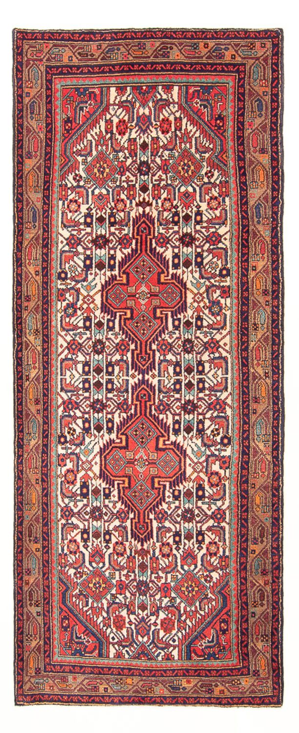 Tapis de couloir Tapis persan - Nomadic - 286 x 112 cm - crème