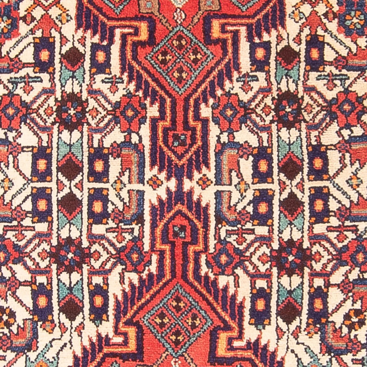 Tapis de couloir Tapis persan - Nomadic - 286 x 112 cm - crème