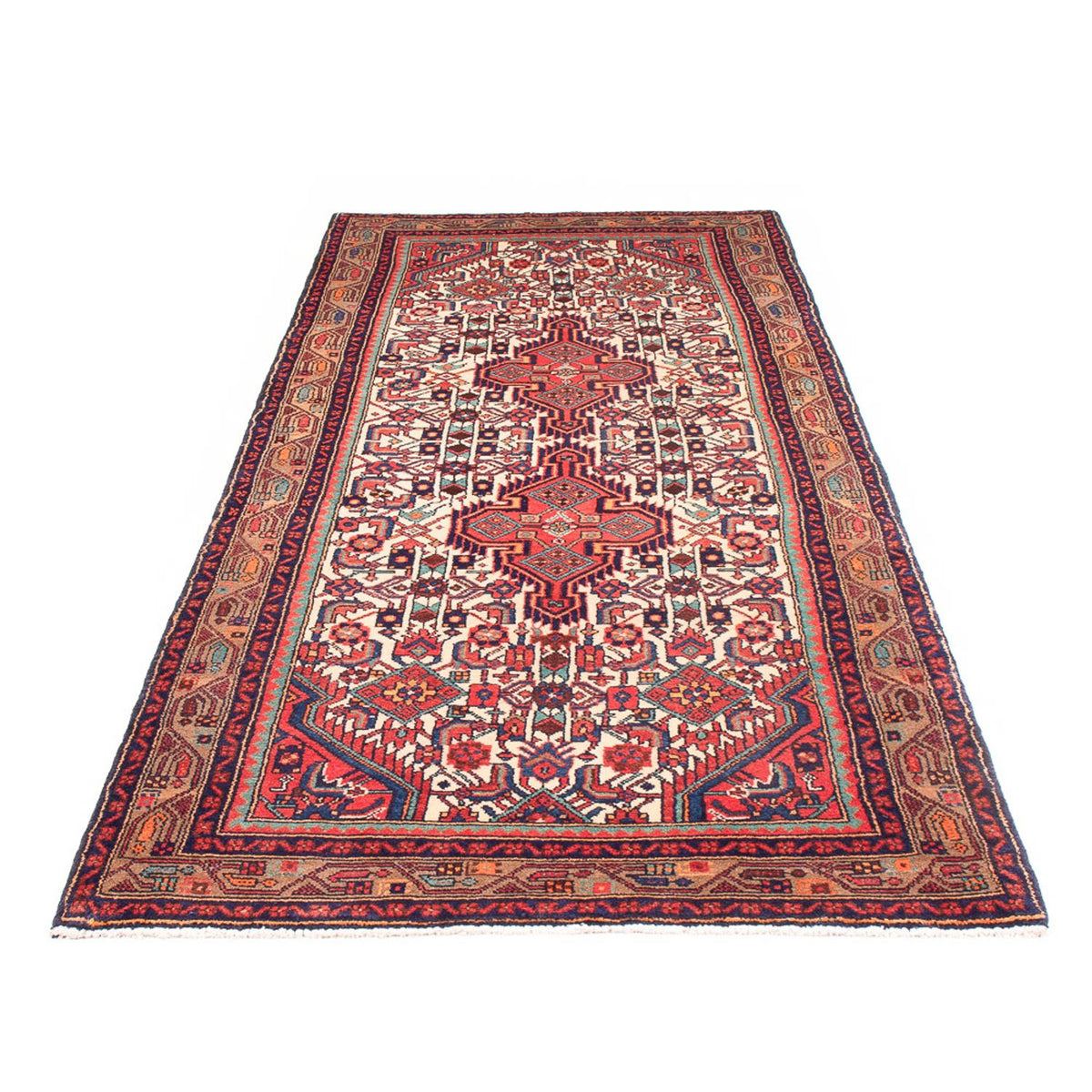 Tapis de couloir Tapis persan - Nomadic - 286 x 112 cm - crème