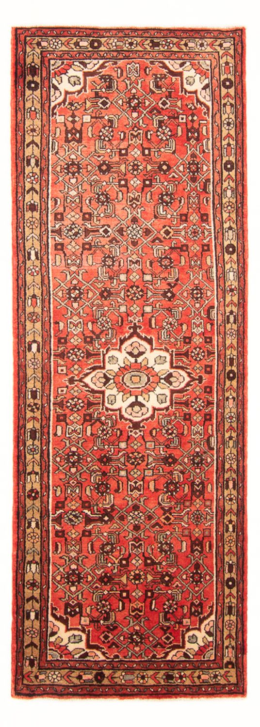Tapis de couloir Tapis persan - Nomadic - 295 x 114 cm - rouge