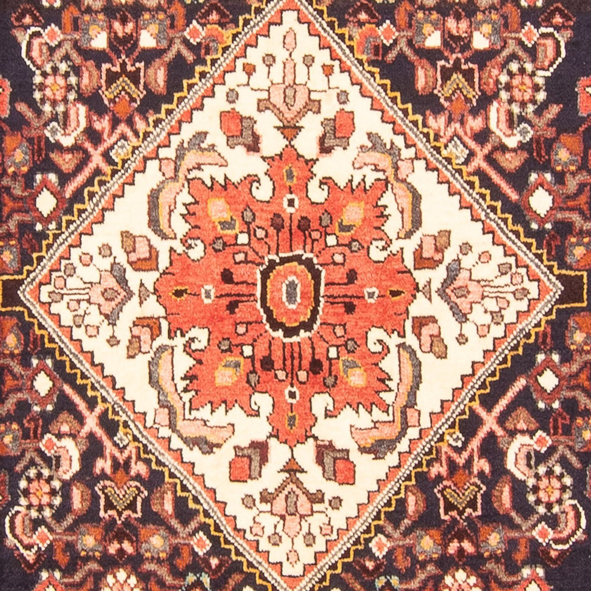 Tapis de couloir Tapis persan - Nomadic - 307 x 122 cm - bleu foncé