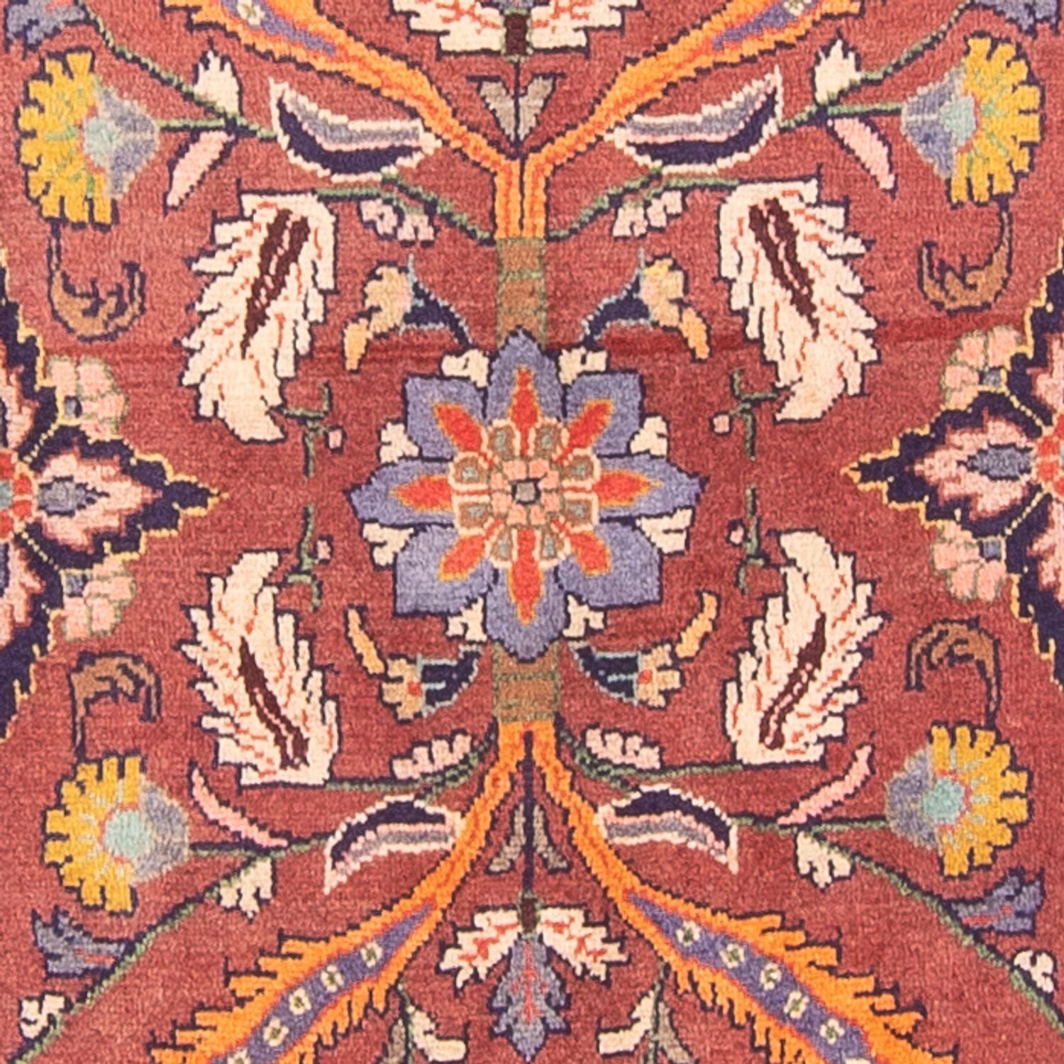 Tapis de couloir Tapis persan - Nomadic - 274 x 105 cm - rouge