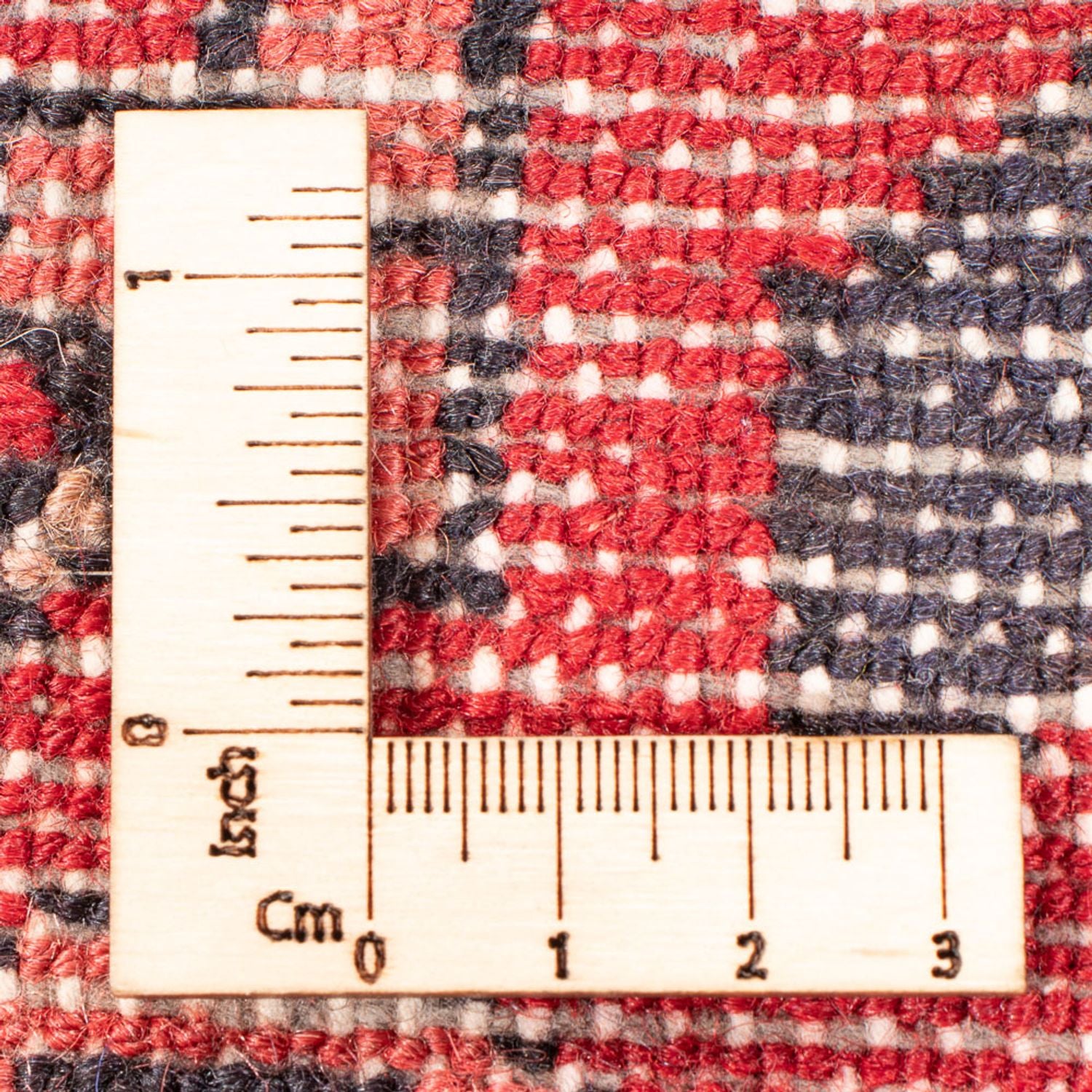 Tapis de couloir Tapis persan - Bidjar - 293 x 109 cm - rouge