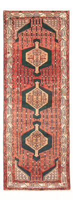 Tapis de couloir Tapis persan - Nomadic - 293 x 104 cm - rouge