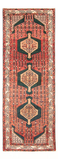 Tapis de couloir Tapis persan - Nomadic - 293 x 104 cm - rouge