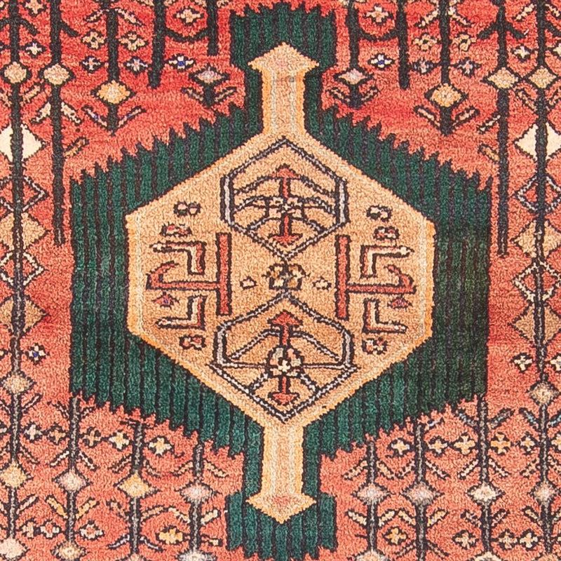 Tapis de couloir Tapis persan - Nomadic - 293 x 104 cm - rouge