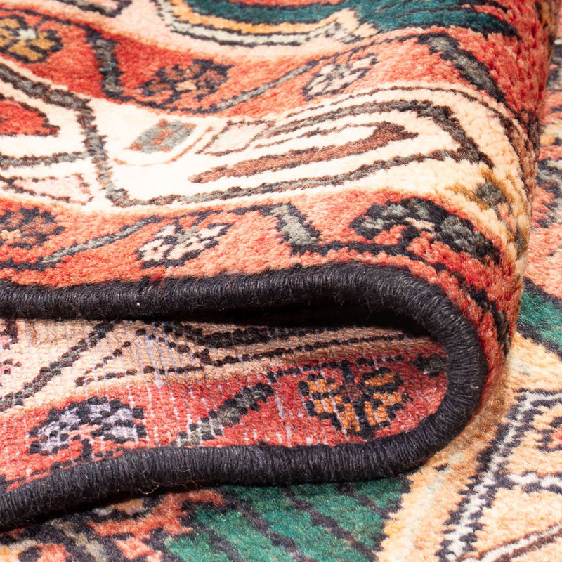 Tapis de couloir Tapis persan - Nomadic - 293 x 104 cm - rouge