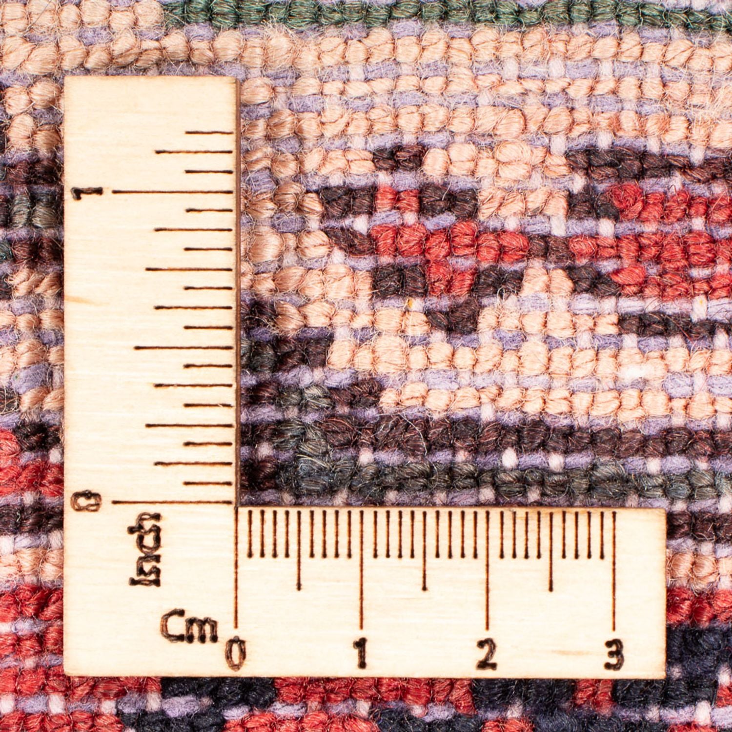 Tapis de couloir Tapis persan - Nomadic - 293 x 104 cm - rouge