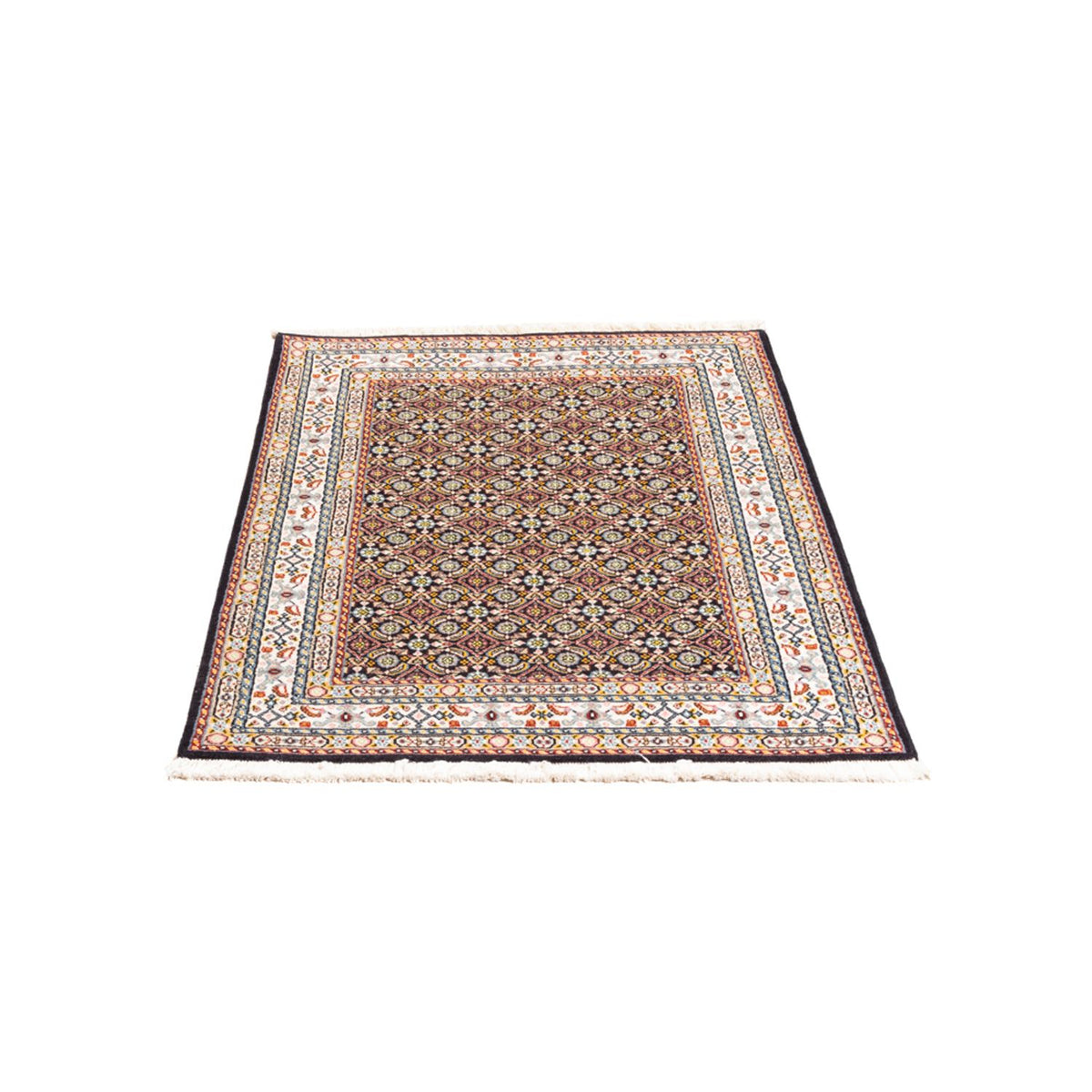 Tapis persan - Classique - 116 x 78 cm - bleu foncé